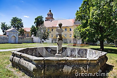 Renaissance castle Moravsky Krumlov, Vysocina district, Czech republic, Europe Stock Photo